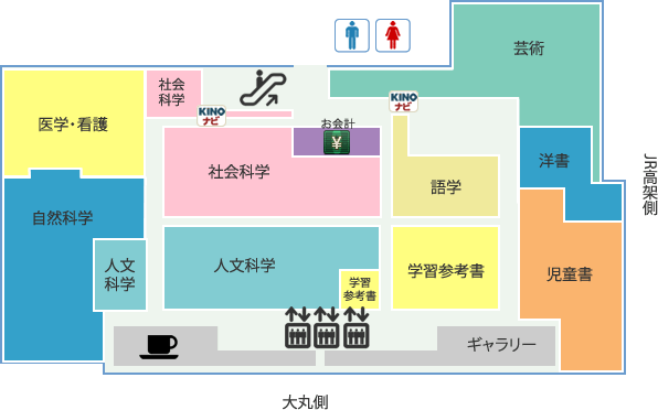 札幌本店 2F　MAP