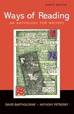 Ways of Reading : An Anthology for Writers （8TH）