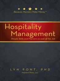 Hospitality Management : People Skills and Manners on and Off the Job
