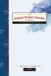 Original Student 2012-2013 : Time Management Guide, August 13, 2012 - September 1, 2013 （EGMT STU）