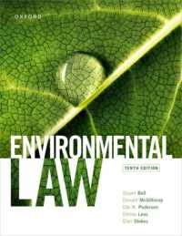 英国環境法（第１０版）<br>Environmental Law （10TH）