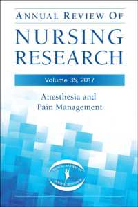 Annual Review of Nursing Research, Volume 35 : Anesthesia and Pain Management