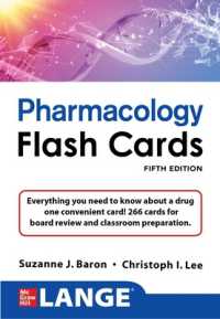 LANGE Pharmacology Flash Cards, Fifth Edition （5TH）