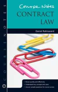Course Notes: Contract Law (Course Notes)