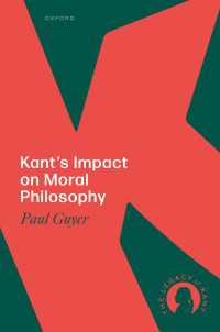 カントの道徳哲学への影響<br>Kant's Impact on Moral Philosophy