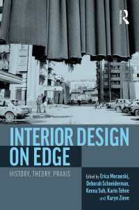 Interior Design on Edge : History, Theory, Praxis