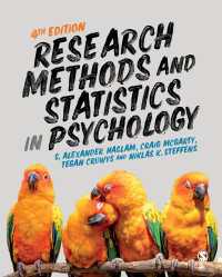 心理学のための研究法と統計学（第４版）<br>Research Methods and Statistics in Psychology（Fourth Edition）