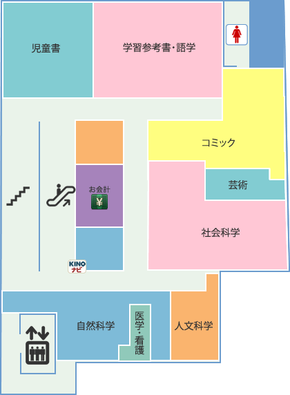 川越店 2F　MAP