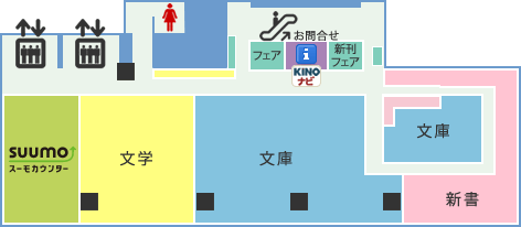 新宿南店 4F MAP