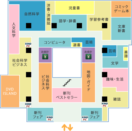 横浜店 6F MAP