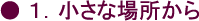 1.ȏꏊ