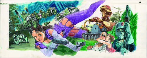 新宿本店 望月三起也先生 ワイルド７ オリジナルプリント展 16年5月7日 本の 今 がわかる 紀伊國屋書店