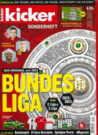 KICKER SONDERHEFT: BUNDESLIGA