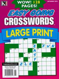 EASY GOING CROSSWORDS LARGE PRINT