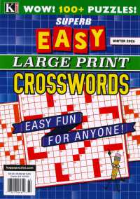 SUPERB EASY LARGE PRINT CROSSWORDS