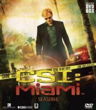 ＣＳＩ：マイアミ　コンパクト　ＤＶＤ－ＢＯＸ　シーズン６