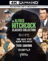 アルフレッド・ヒッチコック　クラシックス・コレクション　Ｖｏｌ．３　４Ｋ　Ｕｌｔｒａ　ＨＤ＋ブルーレイ Ｕｌｔｒａ　ＨＤ　Ｂｌｕ－ｒａｙ