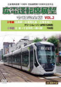 広島電鉄創業１１０周年・宮島線開業１００周年　記念作品　広電運転席展望　令和完全版　Ｖｏｌ．２　２号線　広島駅→広電西広島→広電宮島口　グリーンムーバーＡＰＥＸ５２００形／８号線　江波→十日市町→横…