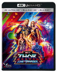 ソー：ラブ＆サンダー　４Ｋ　ＵＨＤ＋３Ｄ＋ブルーレイ　セット Ｕｌｔｒａ　ＨＤ　Ｂｌｕ－ｒａｙ