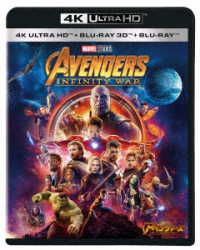 アベンジャーズ／インフィニティ・ウォー　４Ｋ　ＵＨＤ＋３Ｄ＋ブルーレイ　セット Ｕｌｔｒａ　ＨＤ　Ｂｌｕ－ｒａｙ