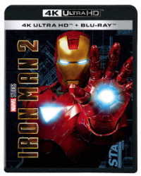 アイアンマン２　４Ｋ　ＵＨＤ Ｕｌｔｒａ　ＨＤ　Ｂｌｕ－ｒａｙ