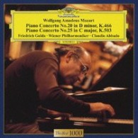 グルダ（フリードリヒ）／モーツァルト：ピアノ協奏曲第２０＆２５番