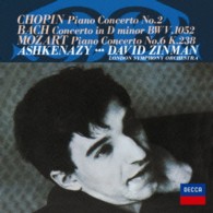 アシュケナージ（ヴラディーミル）／Ｊ．Ｓ．バッハ：ピアノ協奏曲第１番　ショパン：ピアノ協奏曲第２番　モーツァルト：ピアノ協奏曲第６番