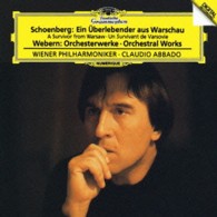 アバド（クラウディオ）／シェーンベルク：《ワルシャワの生き残り》　ヴェーベルン：管弦楽作品集