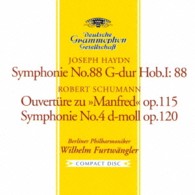 フルトヴェングラー（ウィルヘルム）／ハイドン：交響曲第８８番／シューマン：《マンフレッド》序曲、交響曲第４番