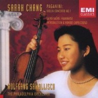 チャン（サラ）／パガニーニ：ヴァイオリン協奏曲第１番、他