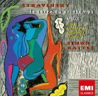 ラトル（サイモン）／ストラヴィンスキー：「春の祭典」＆「ミューズの神を率いるアポロ」【ＨＱＣＤ】