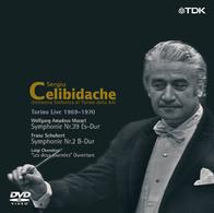 チェリビダッケ（セルジュ）／チェリビダッケ　トリノ・ライヴ映像集成　第３巻　モーツァルト：交響曲　第３９番／シューベルト：交響曲　第２番／ケルビーニ：歌劇《二日間》序曲