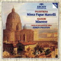 ウェストミンスター寺院聖歌隊／パレストリーナ：教皇マルチェルスのミサ曲