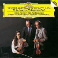 ギドン・クレーメル／モーツァルト：ヴァイオリン協奏曲第５番《トルコ風》、協奏交響曲