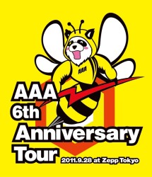 ＡＡＡ／ＡＡＡ　６ｔｈ　Ａｎｎｉｖｅｒｓａｒｙ　Ｔｏｕｒ　２０１１．９．２８　ａｔ　Ｚｅｐｐ　Ｔｏｋｙｏ Ｂｌｕ－ｒａｙ　Ｄｉｓｃ