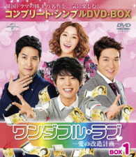 ワンダフル・ラブ～愛の改造計画～　ＢＯＸ１＜コンプリート・シンプルＤＶＤ－ＢＯＸ５，０００円シリーズ＞【期間限定生産】