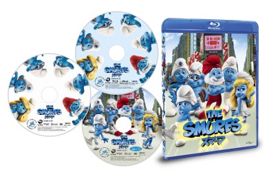 スマーフ　Ｂｌｕ－ｒａｙ　＆　ＤＶＤセット【特典ＤＶＤ付き３枚組】 Ｂｌｕ－ｒａｙ　Ｄｉｓｃ