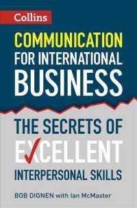 Collins Communication for International Business : The Secrets of Excellent Interpersonal Skills