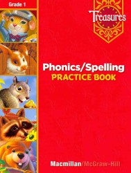 Phonics / Spelling Practice Book, Grade 1 (Treasures) （CSM WKB）