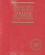 Websters New World College Dictionary : Deluxe Leather Bound and Gilded （4TH）