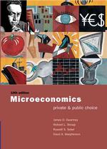 Microeconomics : Private and Public Choice （10 PCK）