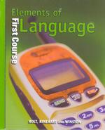 Elements of Language : First Course