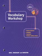 Vocabulary Workshop : Sixth Course (Elements of Language)