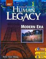 Modern Era World History, Grades 9-12 Human Legacy Full Survey : Holt World History Human Legacy （Student）