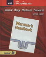 Warriner's Handbook : Second Course : Grammar, Usage, Mechanics, Sentences （Student）
