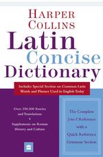 HarperCollins Latin Dictionary Plus Grammar （BILINGUAL）