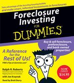 Foreclosure Investing for Dummies (3-Volume Set) : Buy and Sell Foreclosure, Preforclosure, and Bank-owned Properties (For Dummies Series) （Abridged）