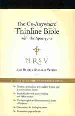 Holy Bible : New Revised Standard Version, Go-Anywhere, Black, Bonded Leather, Personal Size, Thinline, with Apocrypha （LEA）