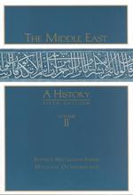 The Middle East : A History 〈2〉 （5 SUB）