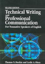 Technical Writing and Professional Communication : For Nonnative Speakers of English （2 SUB）